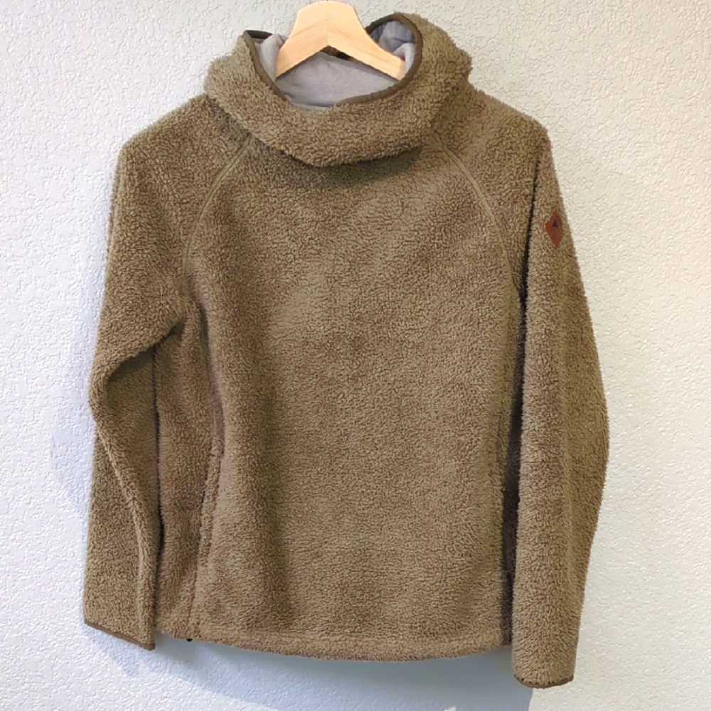 Burton Sage Green Dryride Sherpa Pullover